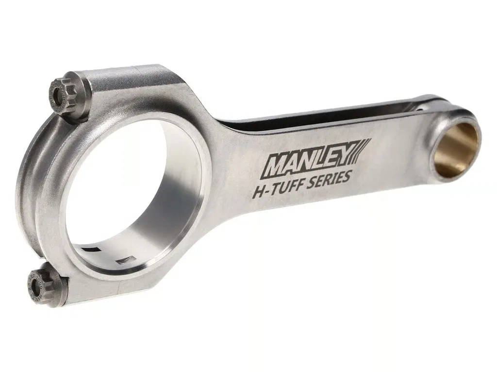 15051R-1 – MANLEY PERF Connecting Rod Set, For Use With Chevrolet Small Block Engine H-Beam 4340 Steel Alloy 6-1/8 In...